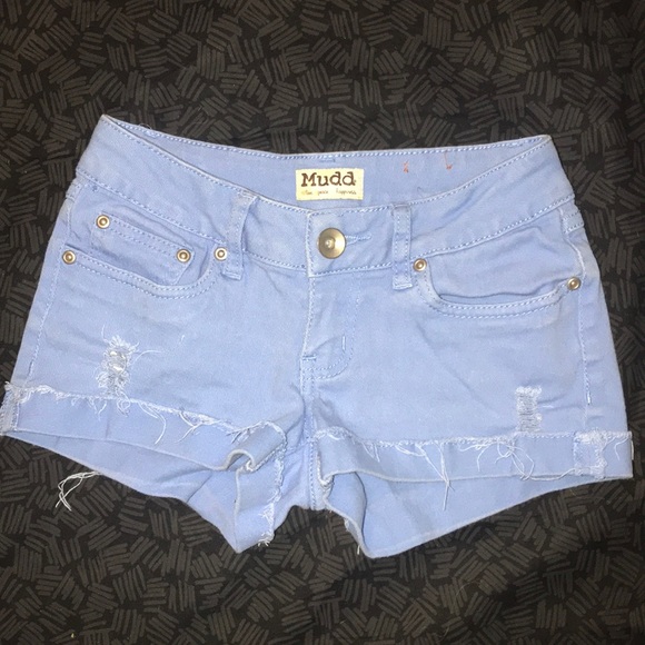 distressed baby shorts